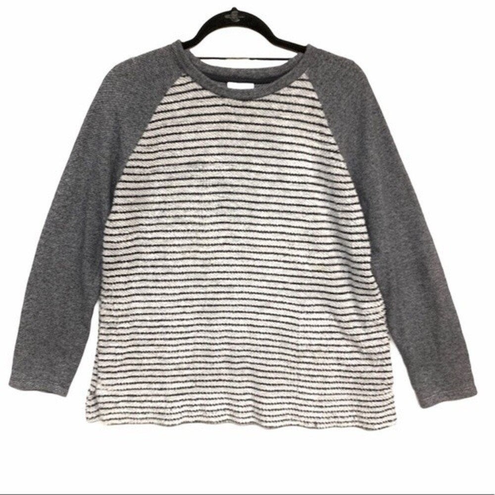 J.JILL | grey raglan style sweater